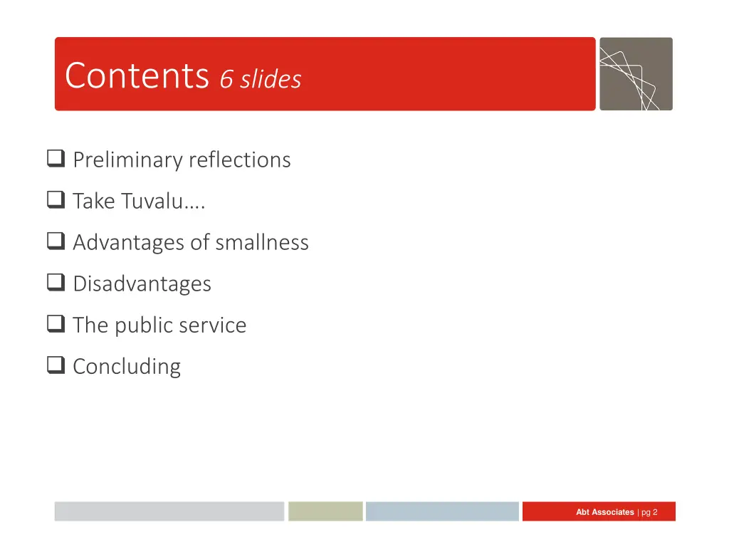 contents 6 slides