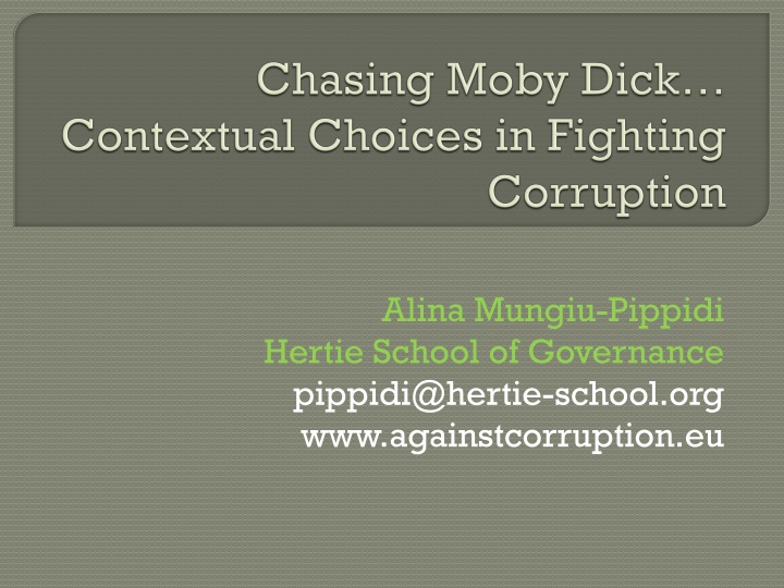 alina mungiu pippidi hertie school of governance