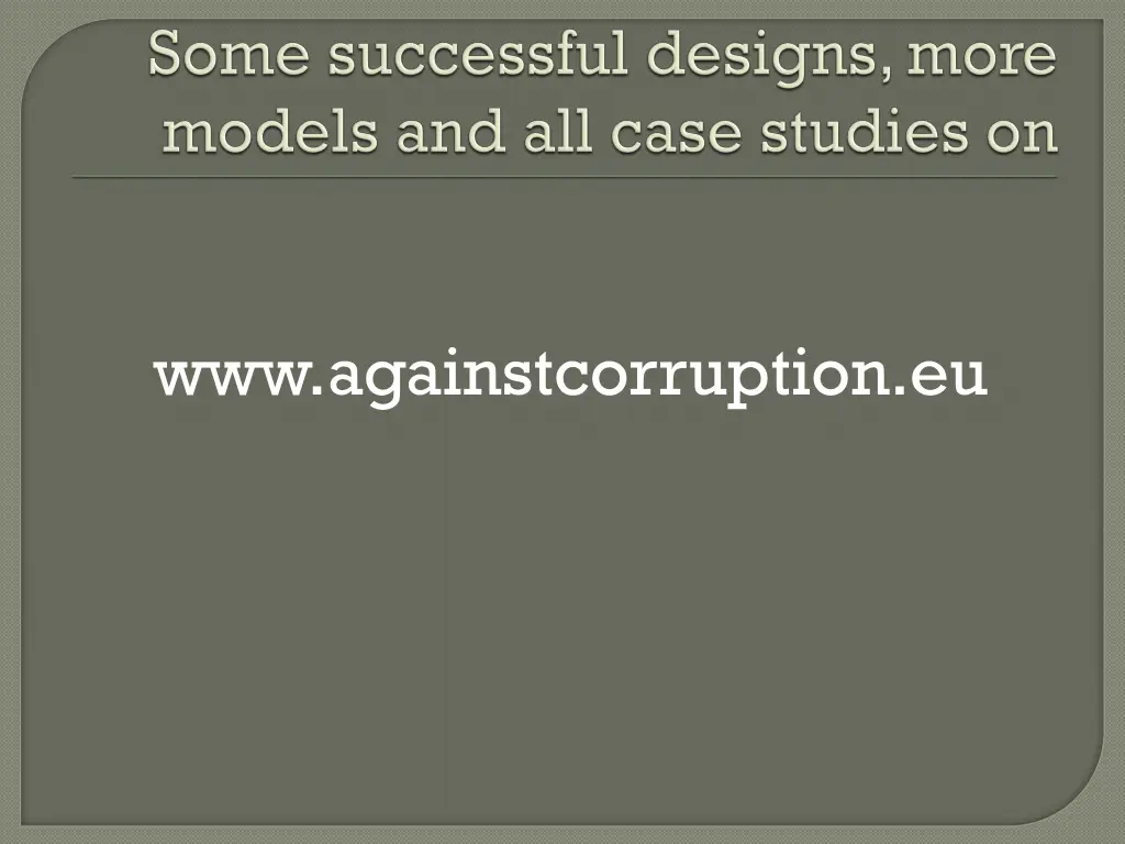 www againstcorruption eu