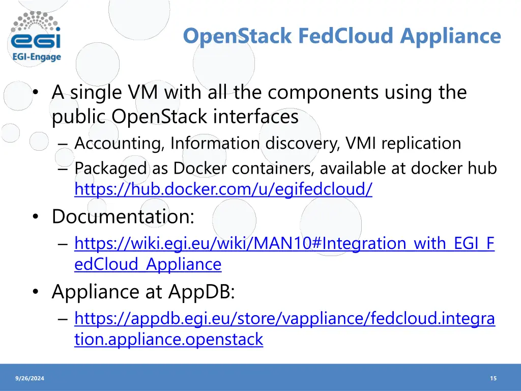 openstack fedcloud appliance