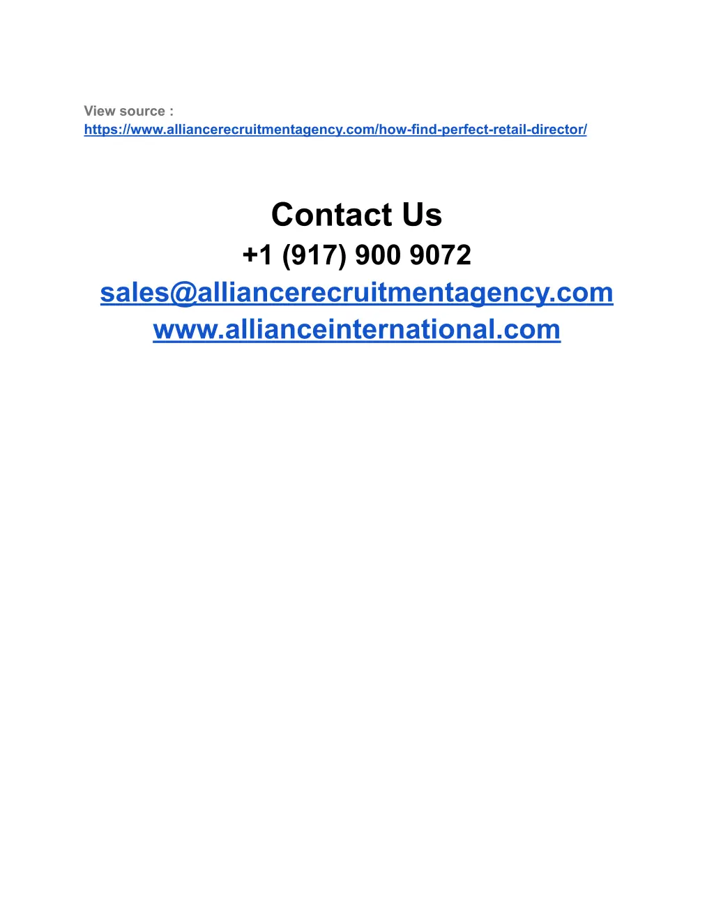 view source https www alliancerecruitmentagency