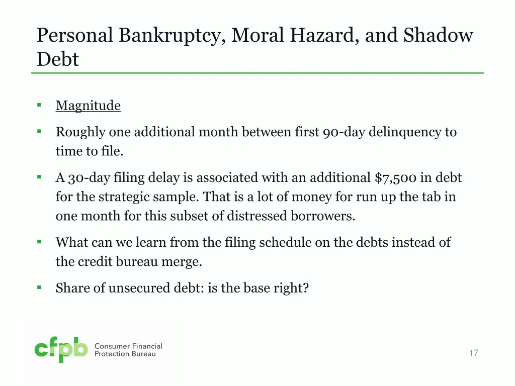 personal bankruptcy moral hazard and shadow debt 2