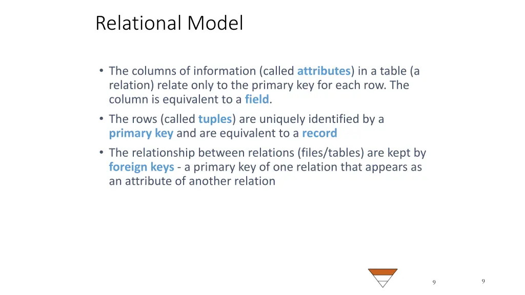 relational model