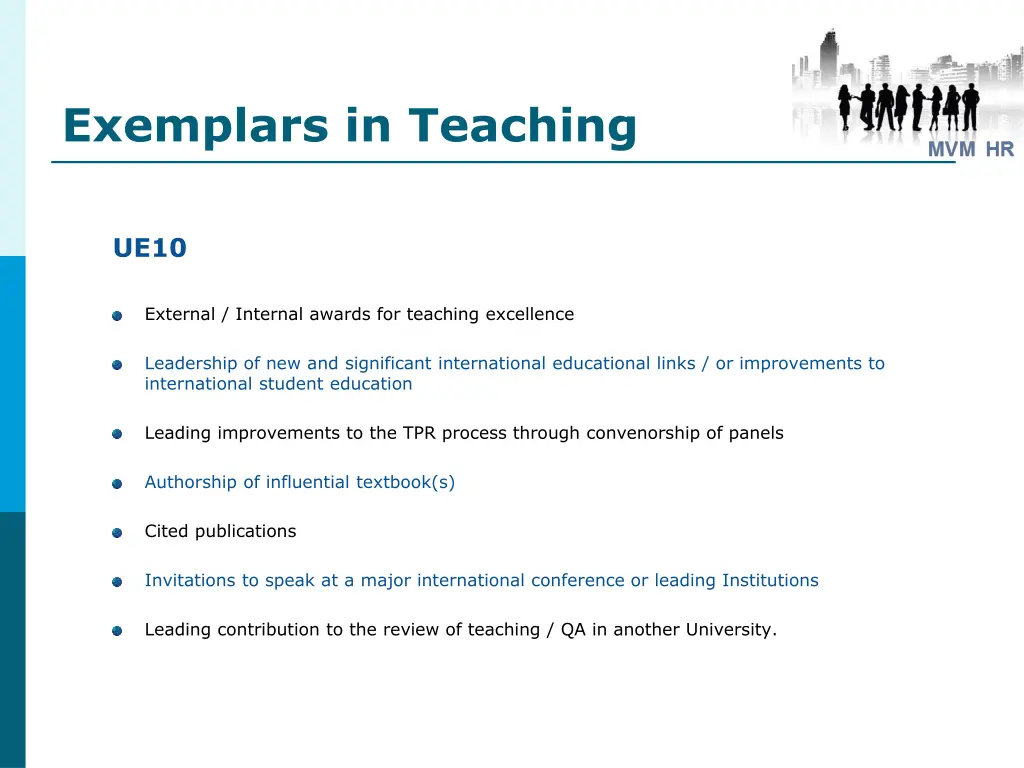 exemplars in teaching 1