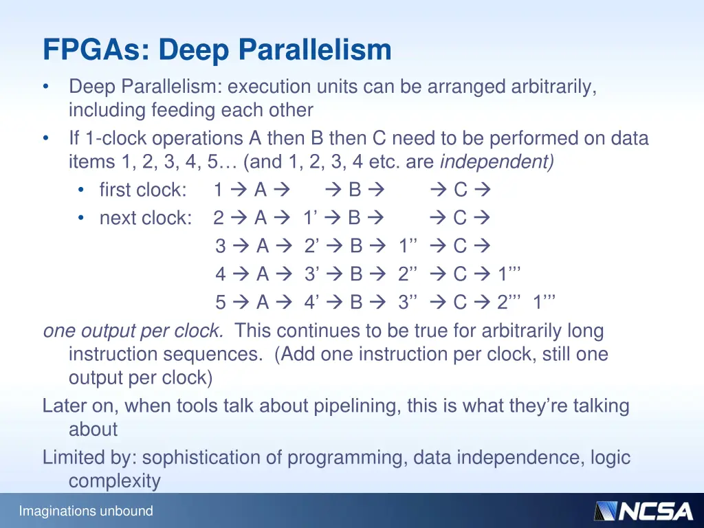 fpgas deep parallelism deep parallelism execution