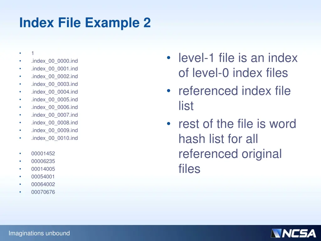 index file example 2