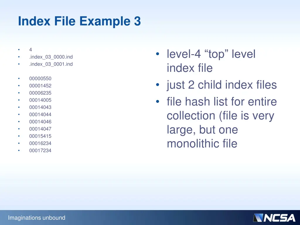 index file example 3