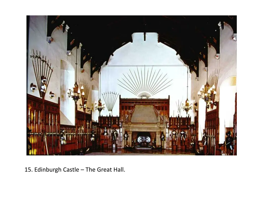 15 edinburgh castle the great hall