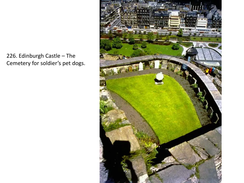 226 edinburgh castle the cemetery for soldier