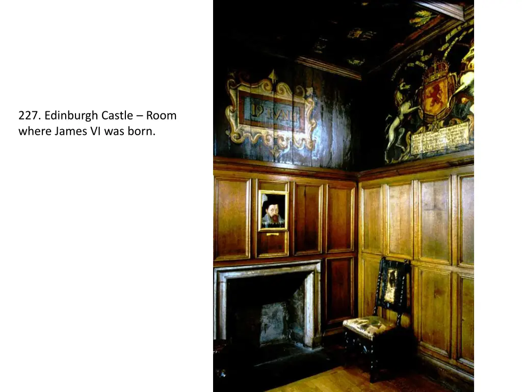 227 edinburgh castle room where james vi was born