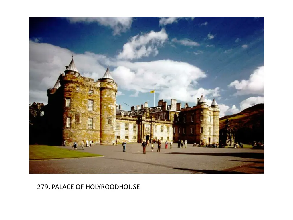 279 palace of holyroodhouse