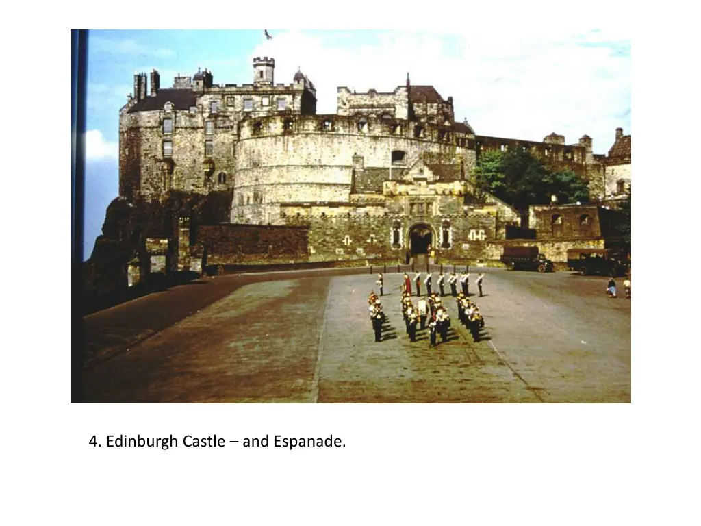 4 edinburgh castle and espanade