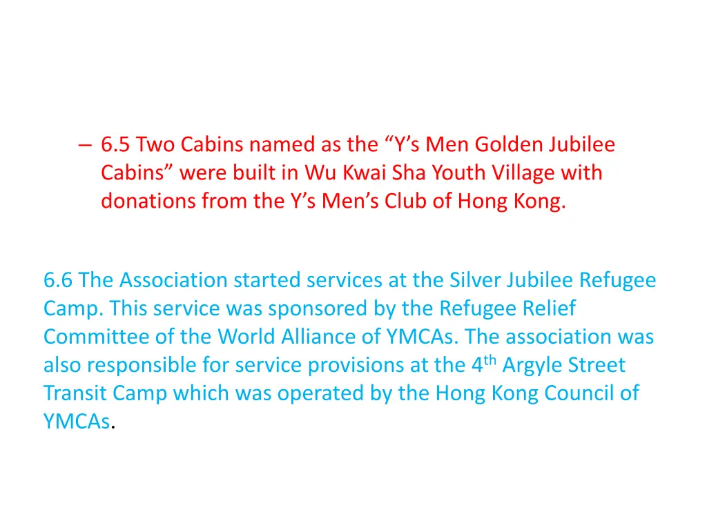 6 5 two cabins named as the y s men golden