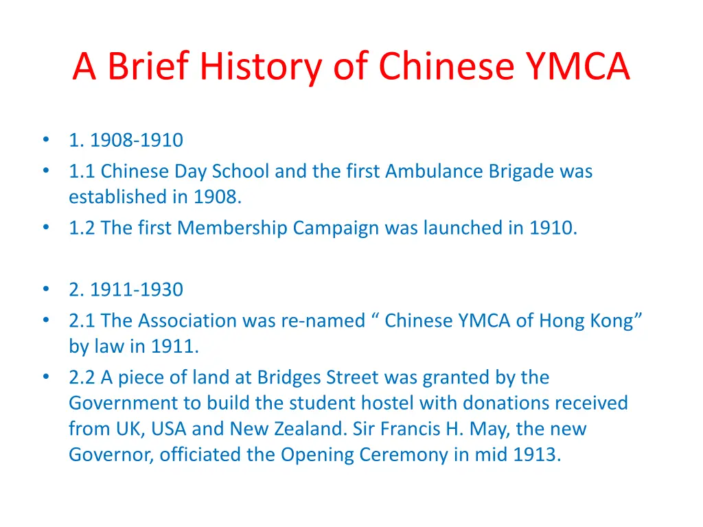 a brief history of chinese ymca