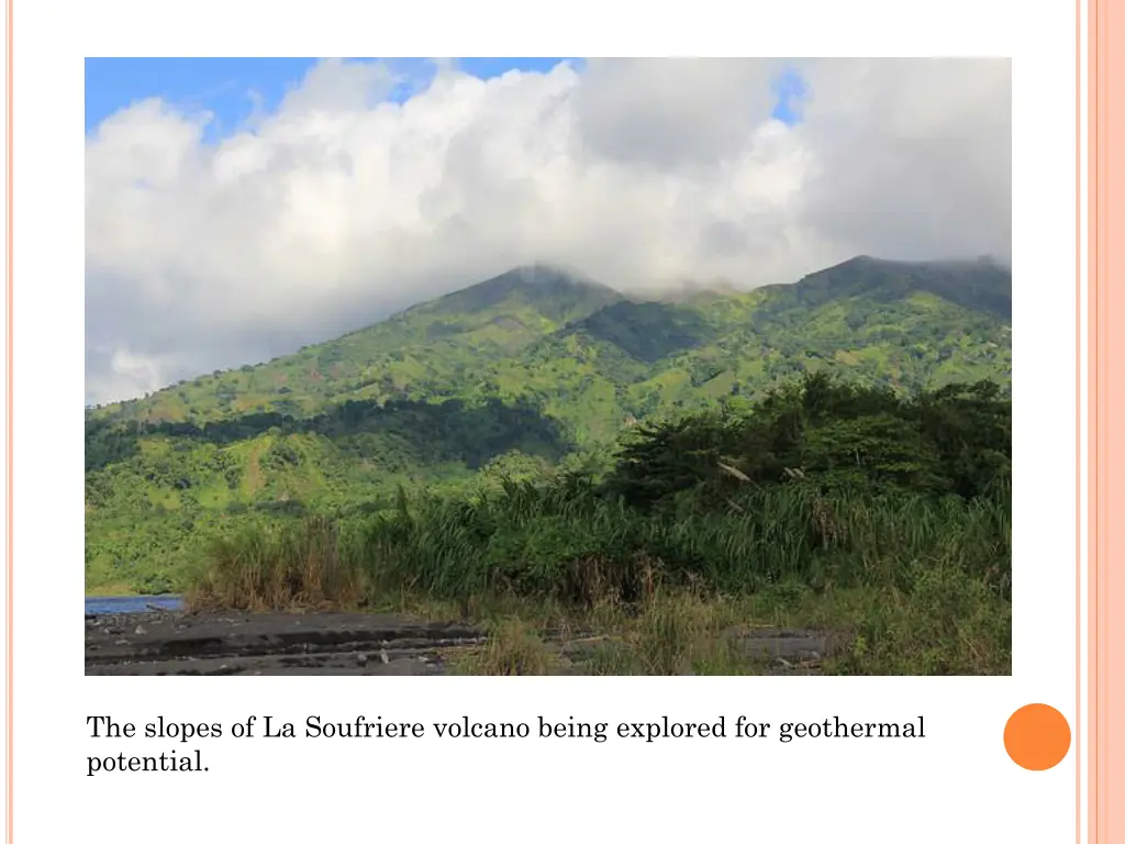 the slopes of st vincent s la soufriere volcano