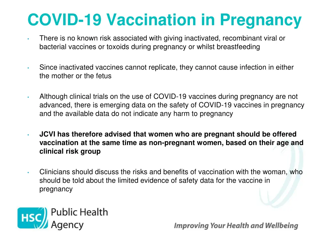 covid 19 vaccination in pregnancy