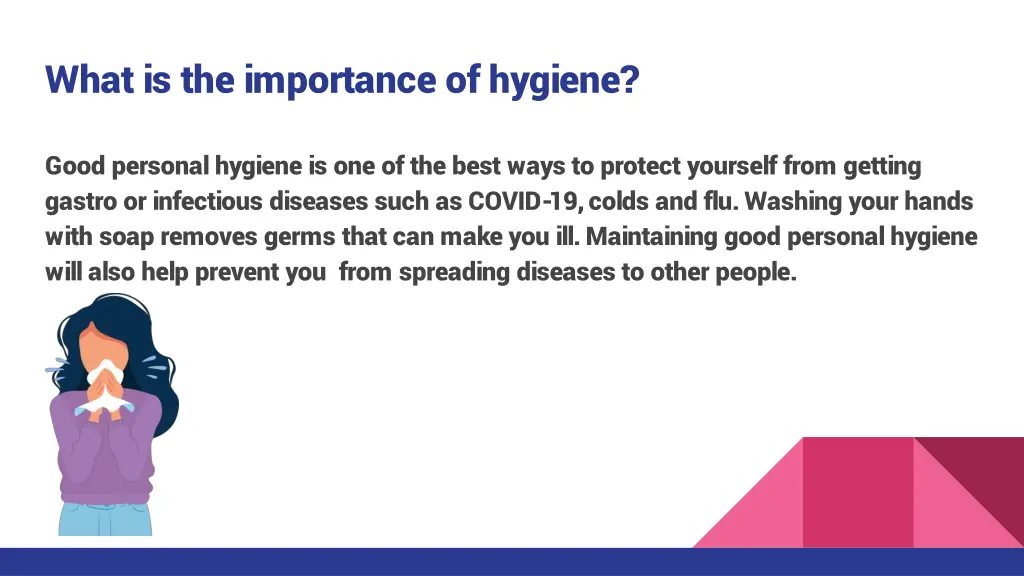 what is the importance of hygiene