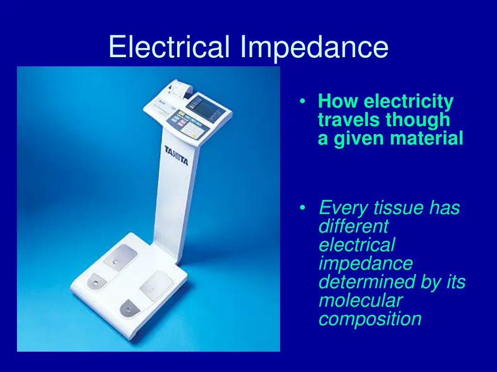 electrical impedance