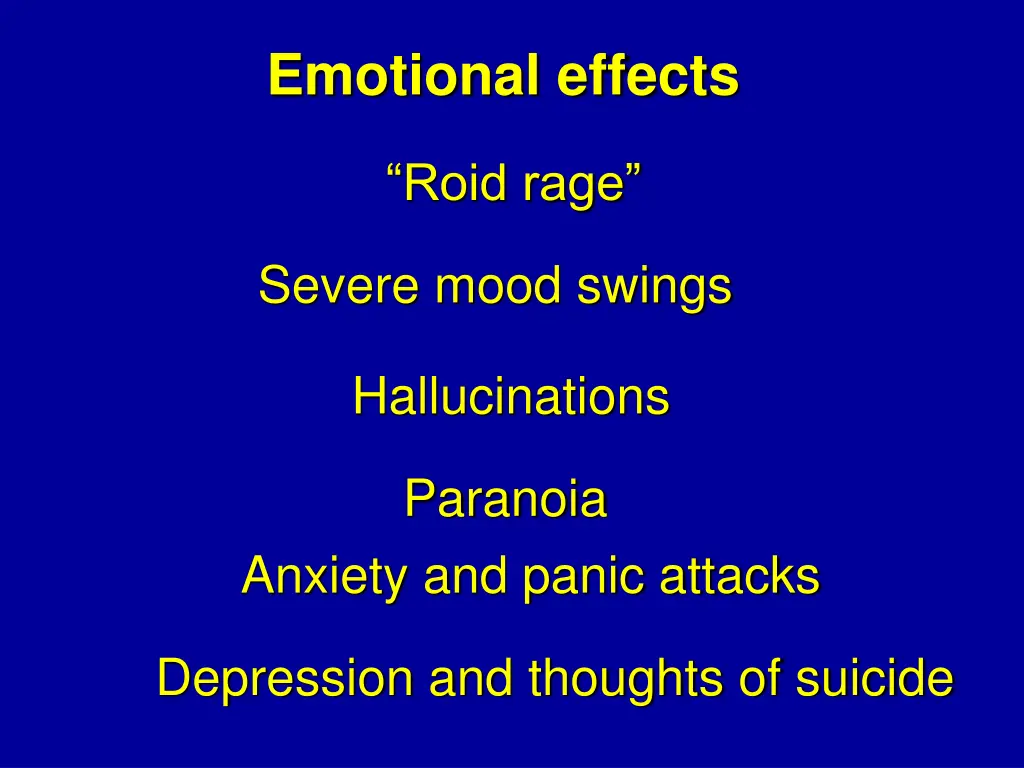 emotional effects