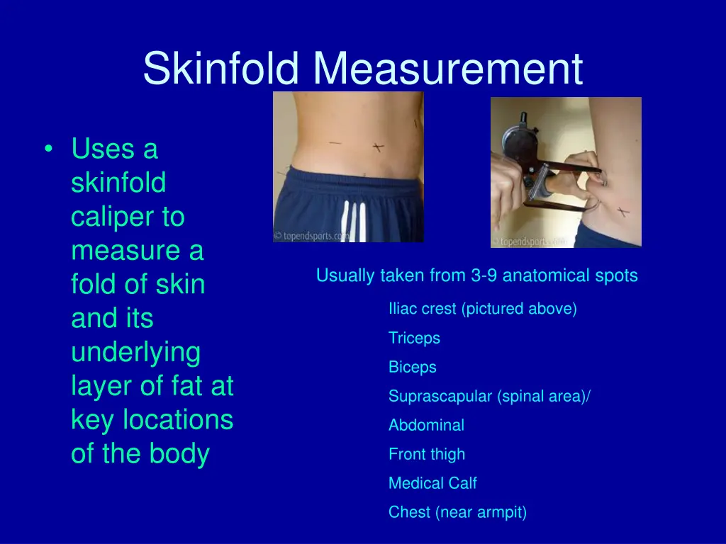 skinfold measurement