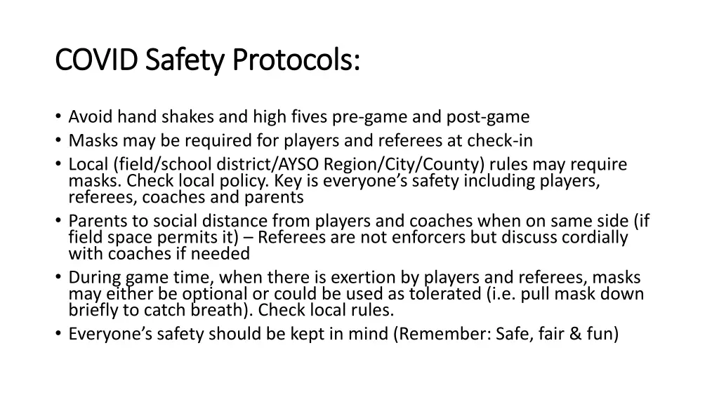 covid safety protocols covid safety protocols