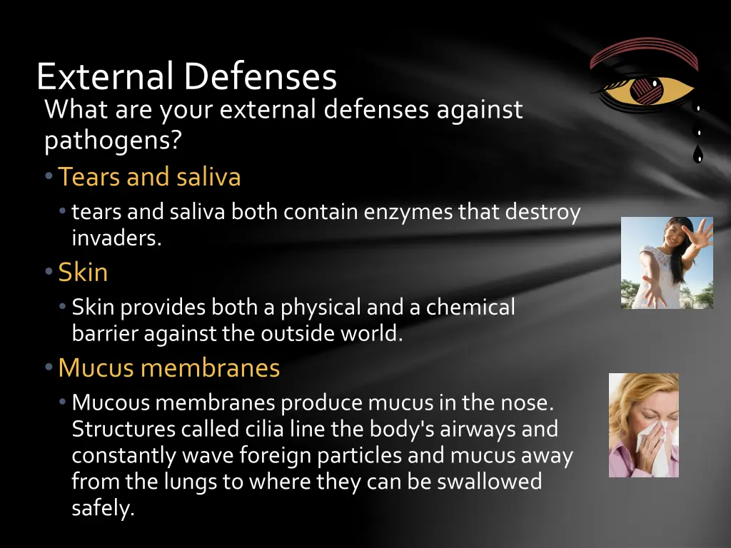 external defenses