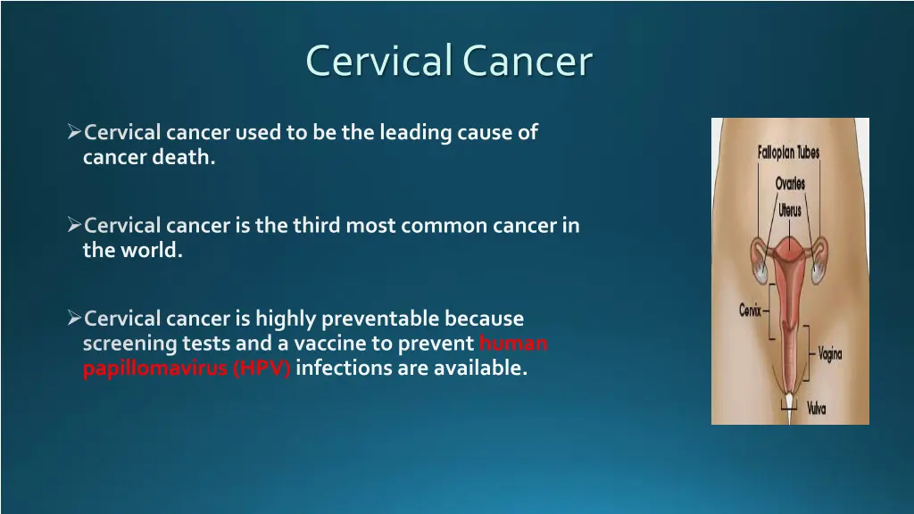 cervical cancer