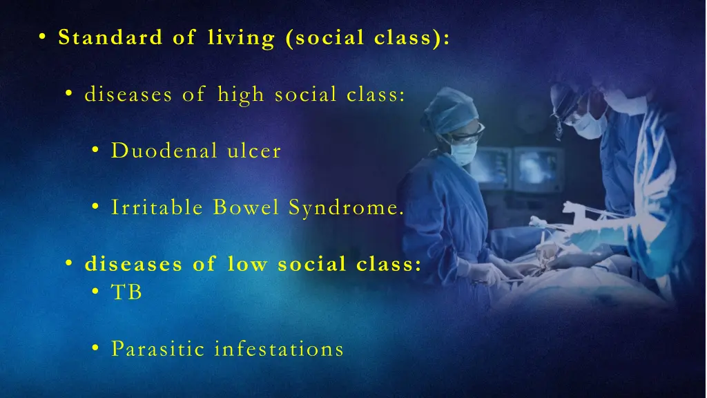 standard of living social class