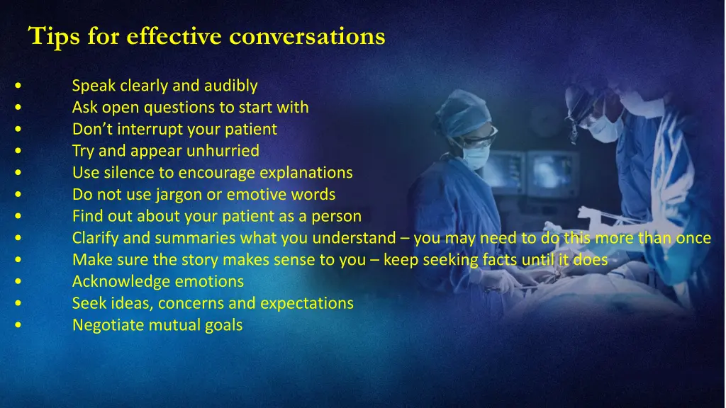 tips for effective conversations