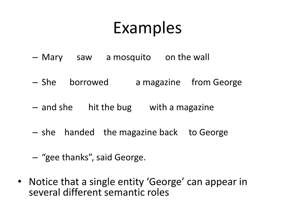 examples