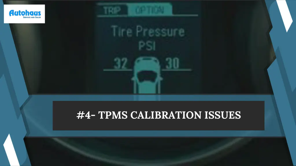 4 tpms calibration issues