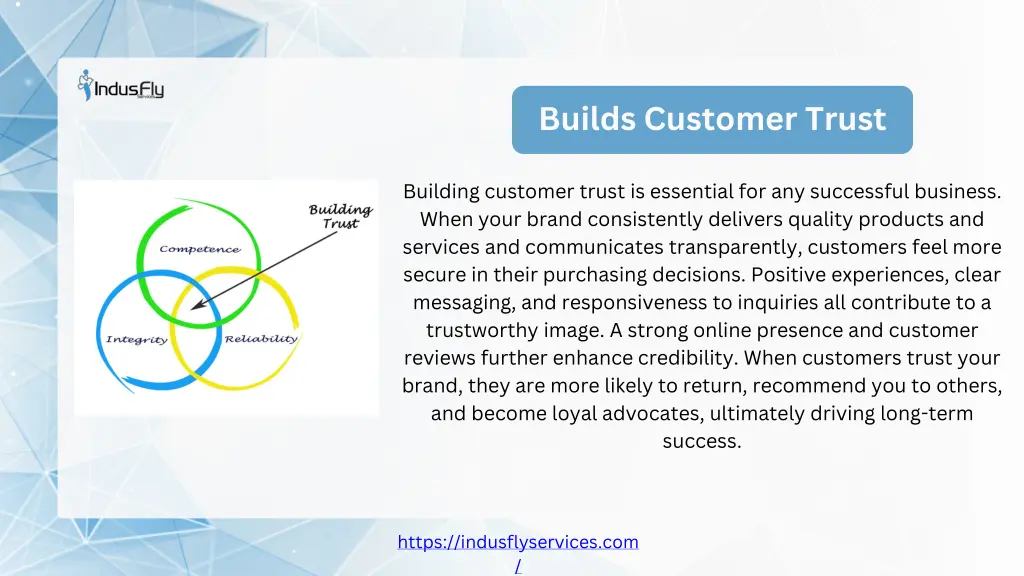 builds customer trust