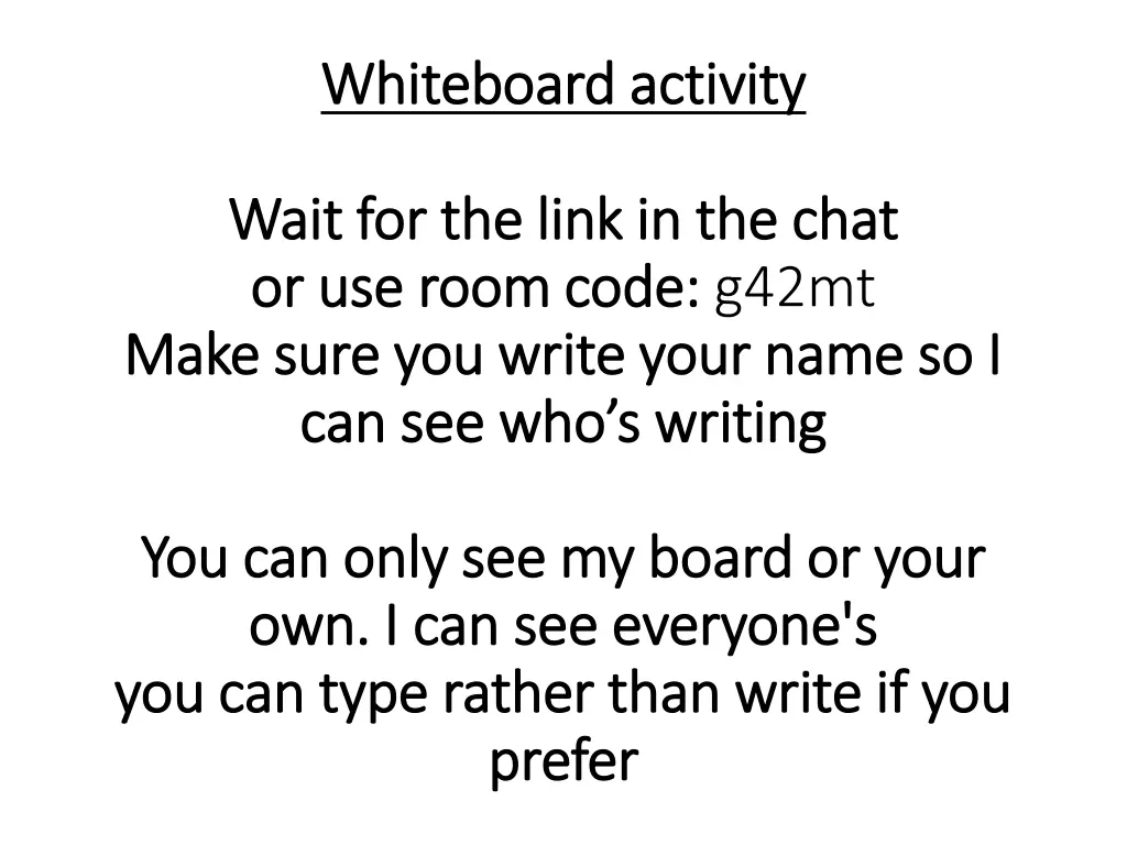 whiteboard activity whiteboard activity