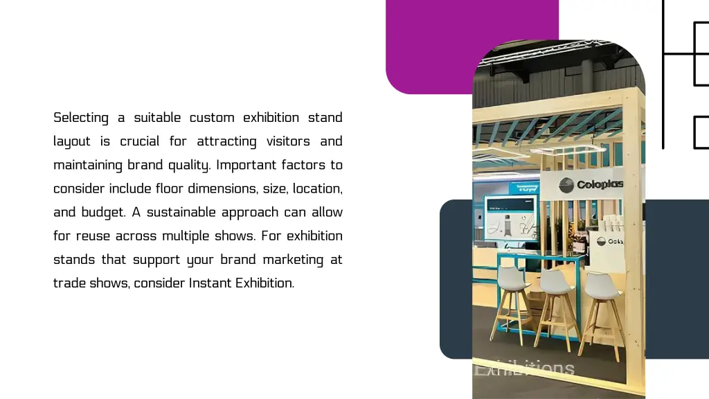 selecting a suitable custom exhibition stand