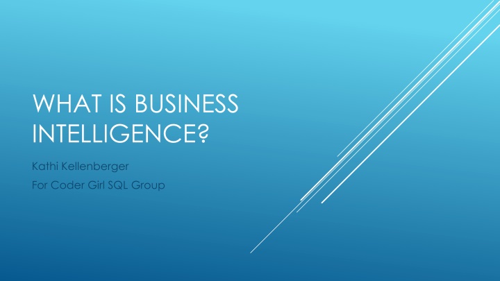 what is business intelligence