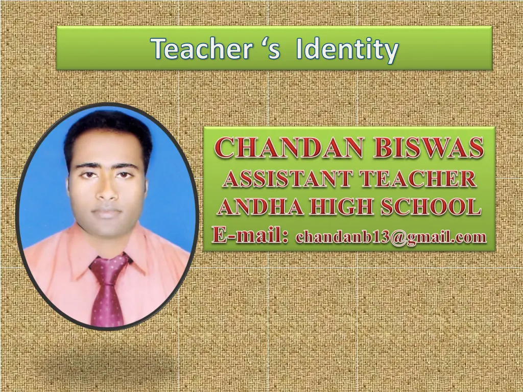 teacher s identity