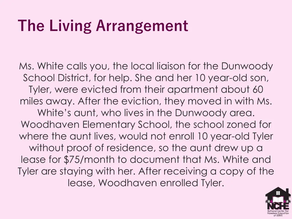 the living arrangement 1