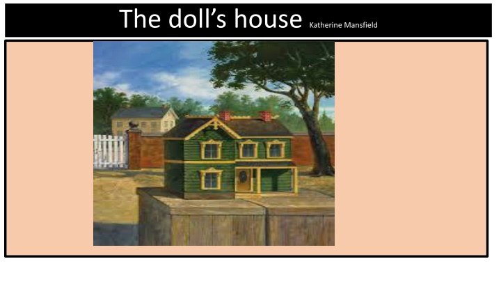 the doll s house katherine mansfield