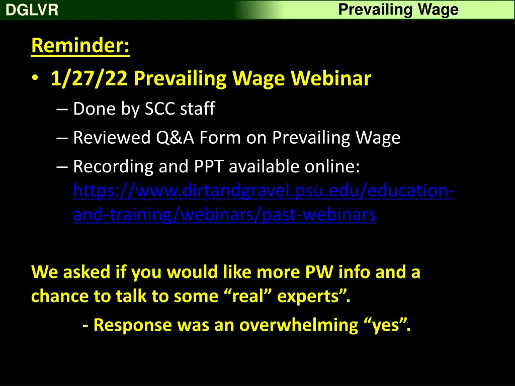 prevailing wage 1