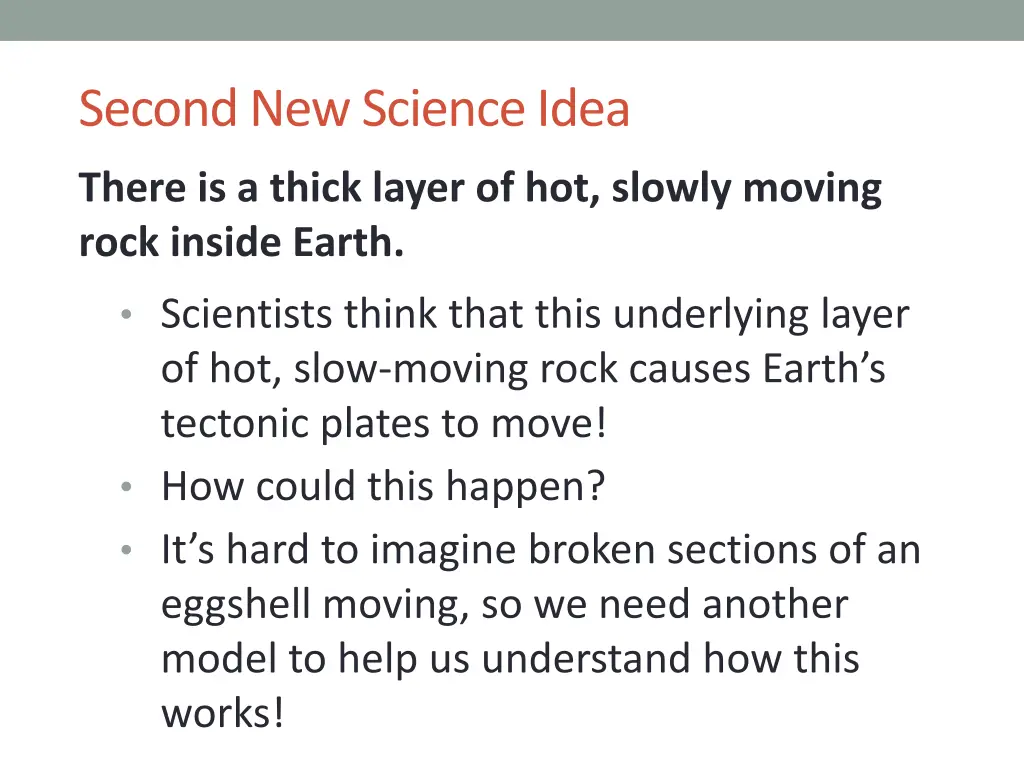 second new science idea