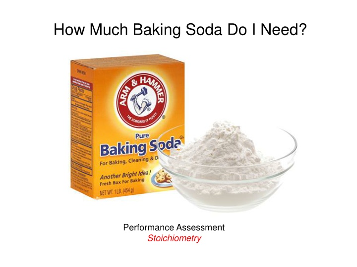 how much baking soda do i need