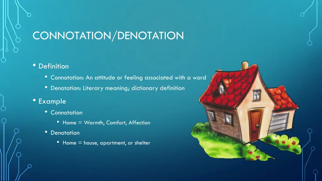 connotation denotation