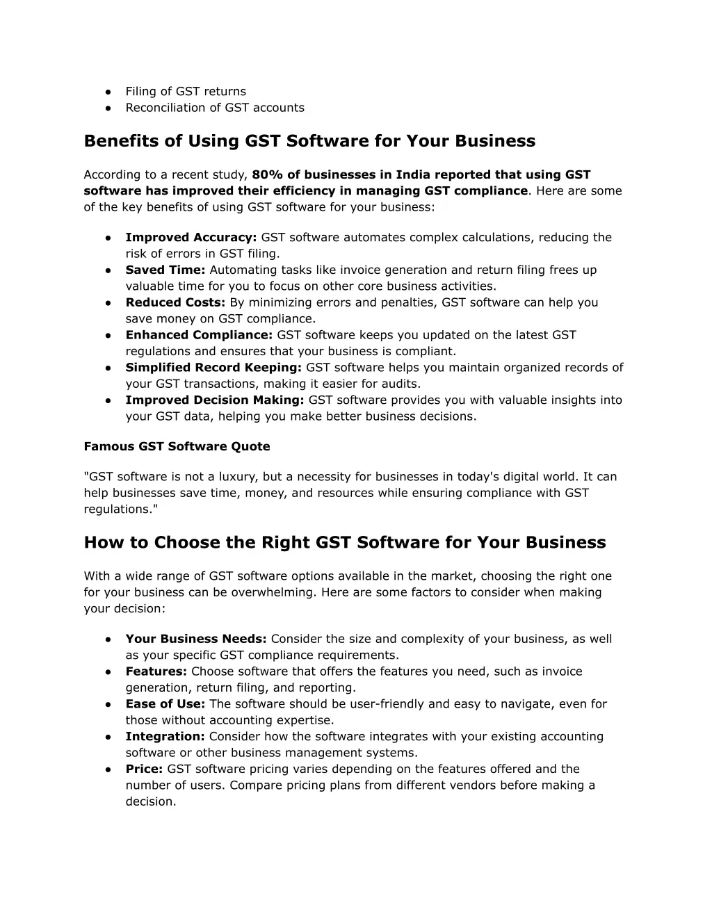 filing of gst returns reconciliation
