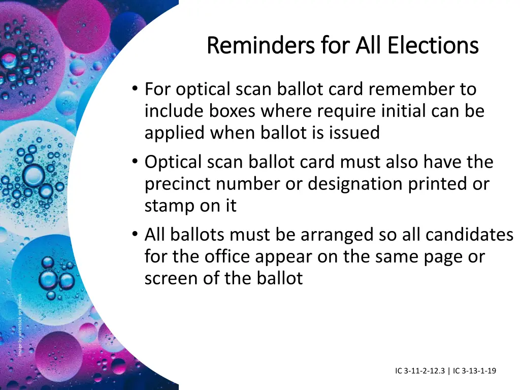 reminders for all elections reminders