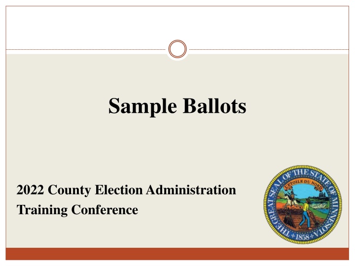 sample ballots