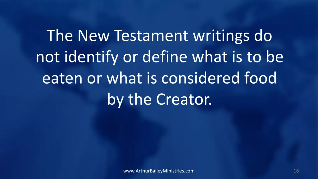 the new testament writings do not identify