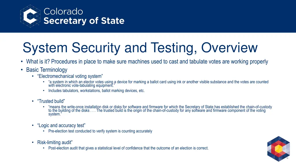 system security and testing overview what