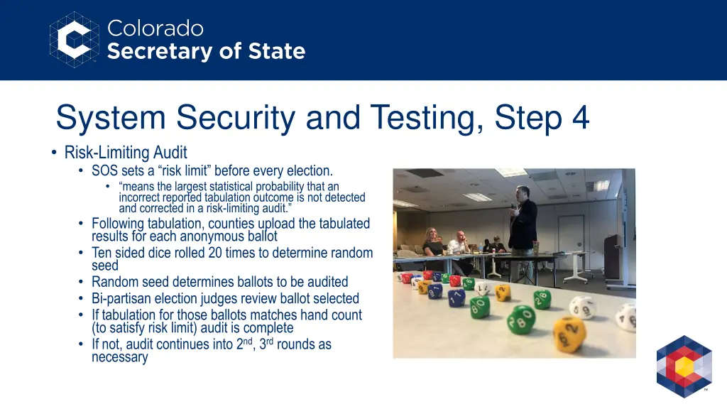 system security and testing step 4 risk limiting