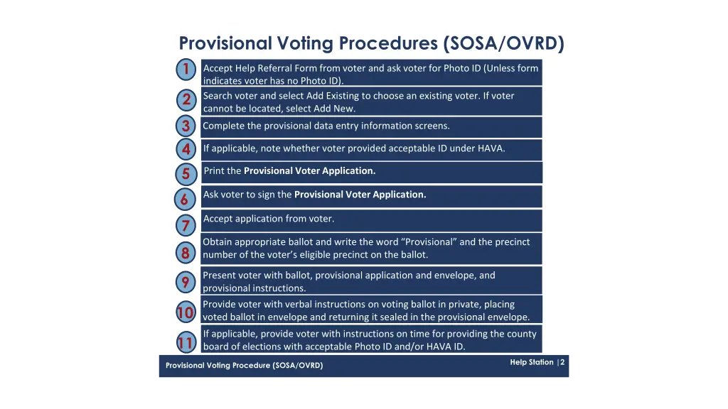 provisional voting procedures sosa ovrd 1