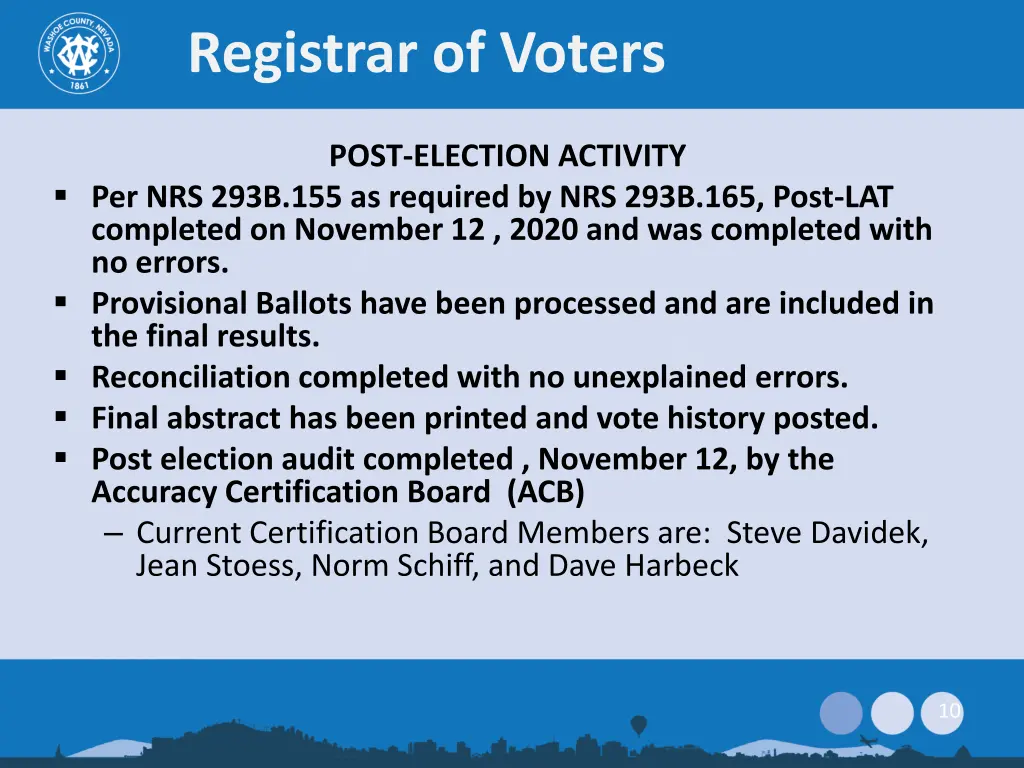 registrar of voters 9